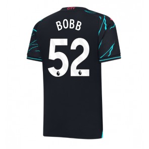 Manchester City Oscar Bobb #52 Rezervni Dres 2023-24 Kratak Rukavima